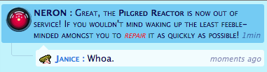 Pilgred broken neron message.png